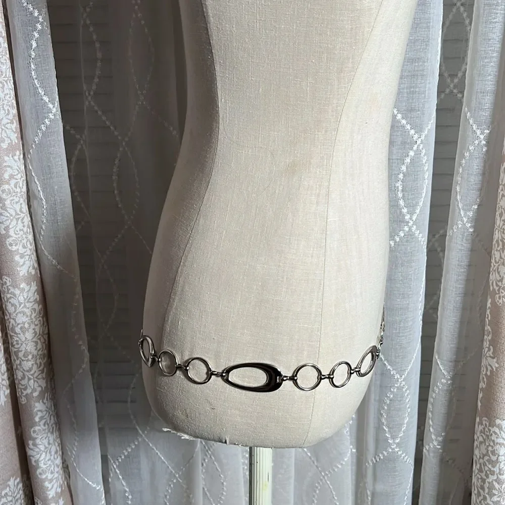 Silver Metal Belt adjustable